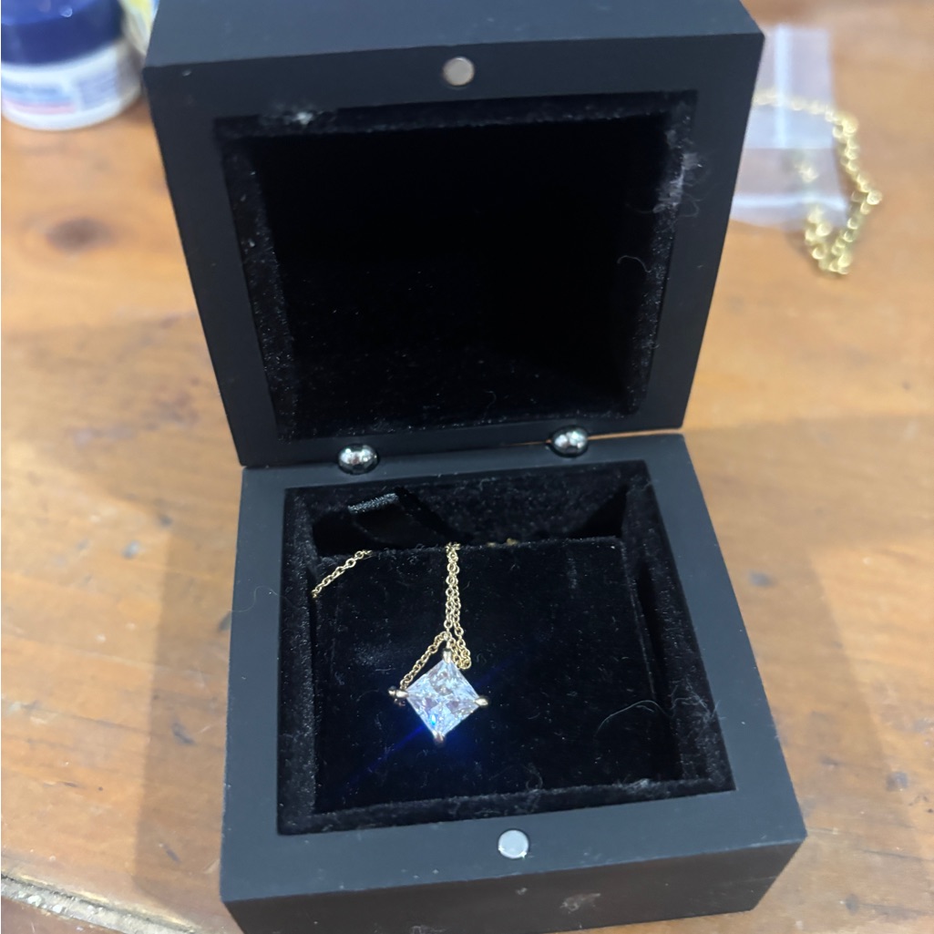 Gold Diamond Necklace  Diamond Hexus